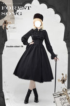 Astris - Classic Lolita SK Double-sided Wearing Fishbone Skirt - image 10