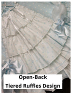 Old School Lolita Halter Neck OP Dress, Polka Dot Accent - image 40