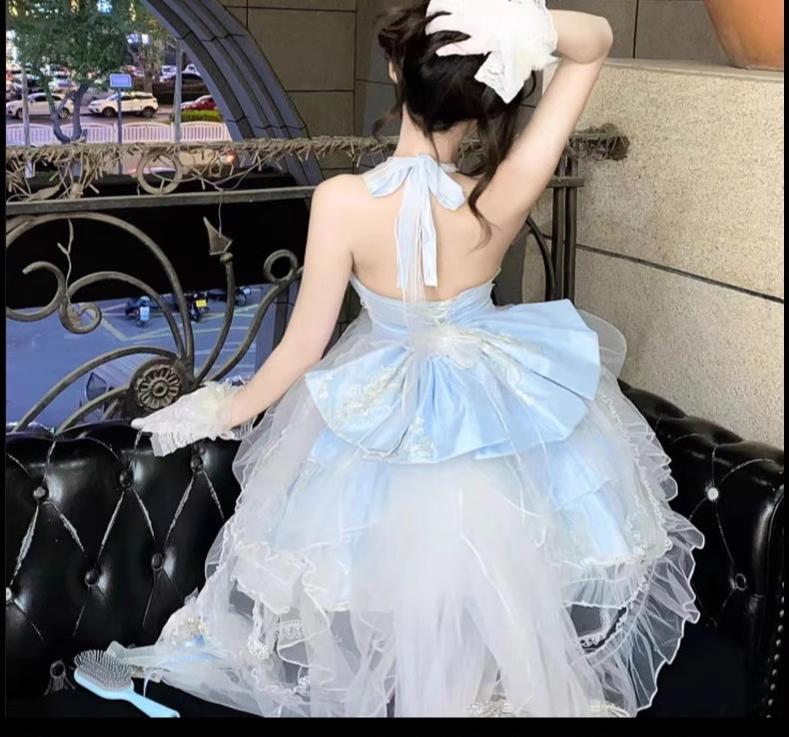 Endless Summer - Bridal Wedding Lolita JSK Open-Back Dress - image 47