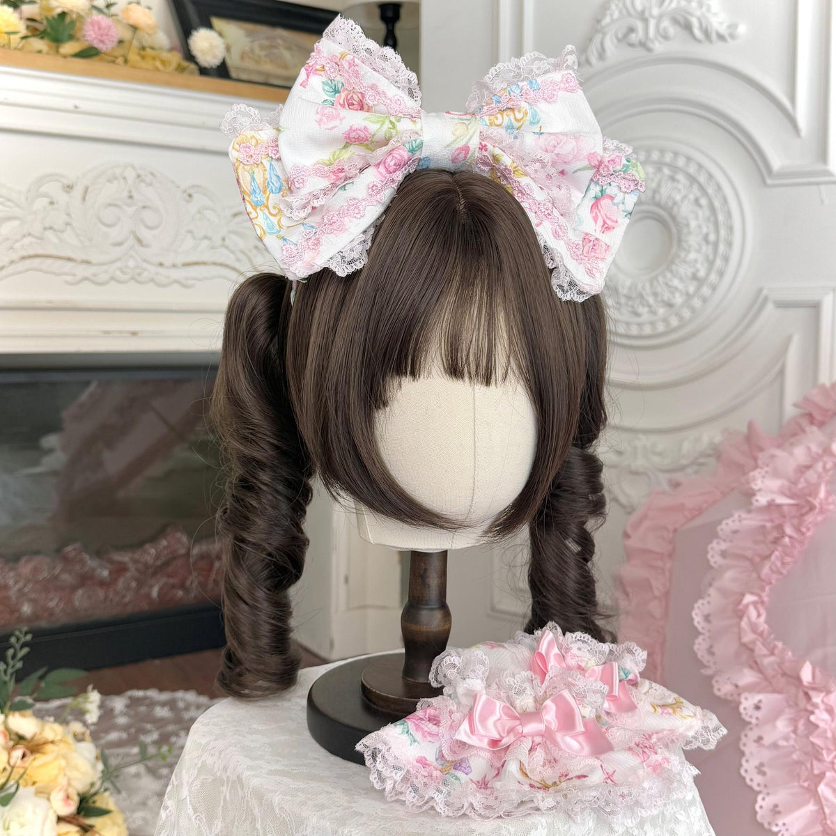 Spring 2025 Old School Lolita Floral JSK and OP Dress Series and Accessories - image 26