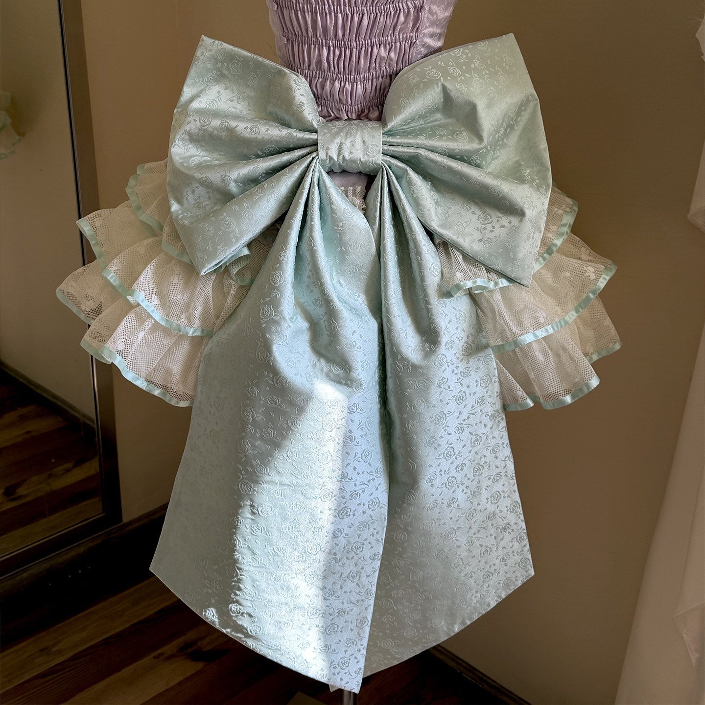 Cupid's Floral Whisper Fairycore Dress and Accessories - image 15