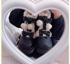 Furry Bear - Winter Cute Lolita Short Snow Boots - image 27