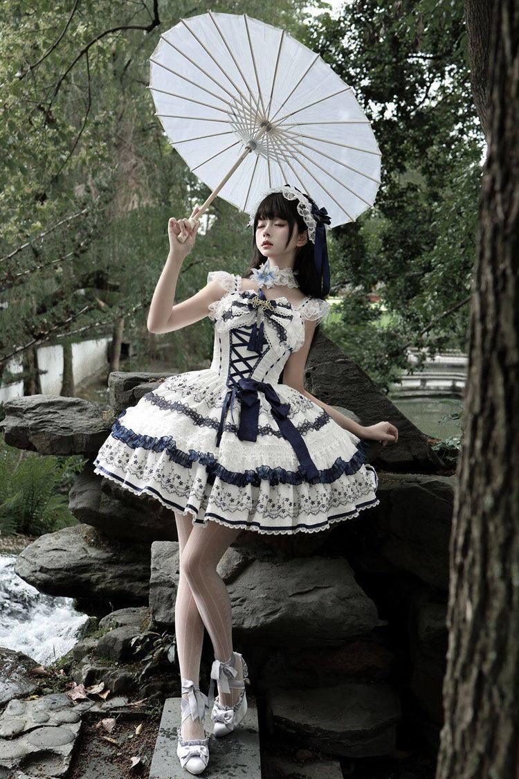 Mandarin Duck Rhapsody Oriental Sweet Lolita JSK Dress - image 6