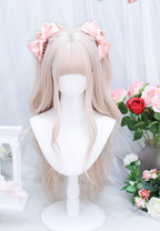 Soft Soft - Daily Lolita Long Curly Pink Wig - image 8