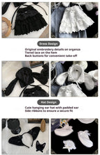 Puppet Box - Kawaii Lolita Bag Lamb Kitten Detachable Bag Dress Hat and Accessories - image 36