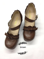 Bow Lace Customized Lolita Shoes - image 16