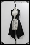 Red and Black 4.0 - Ouji Lolita Long Vest & Red Blouse - image 16