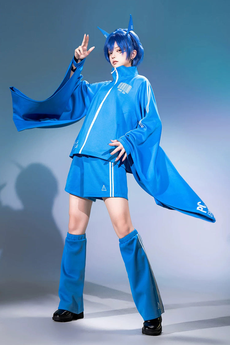 Network Error Gothic Ouji Coat, Shorts and Leg Sleeves Collection - image 2