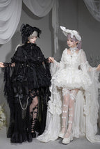 White Rabbit Princess - White Gothic Lolita JSK Set - image 13