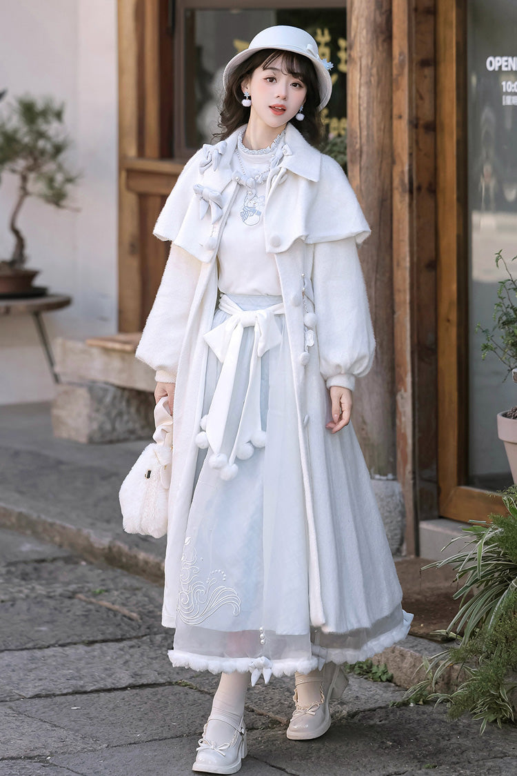 Sunny Sky Snow Doll - Sweet Elegant Lolita Skirt, Coat and Top Collection - image 9