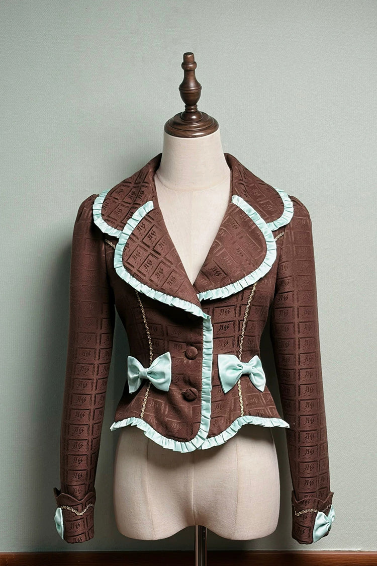 Teddy Chocolate Bar Classic Lolita JSK, Skirt and Coat Collection - image 20