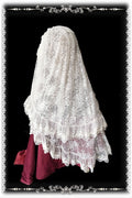 Gothic Lolita Veil with Double-Layer Lace Headdress - image 2