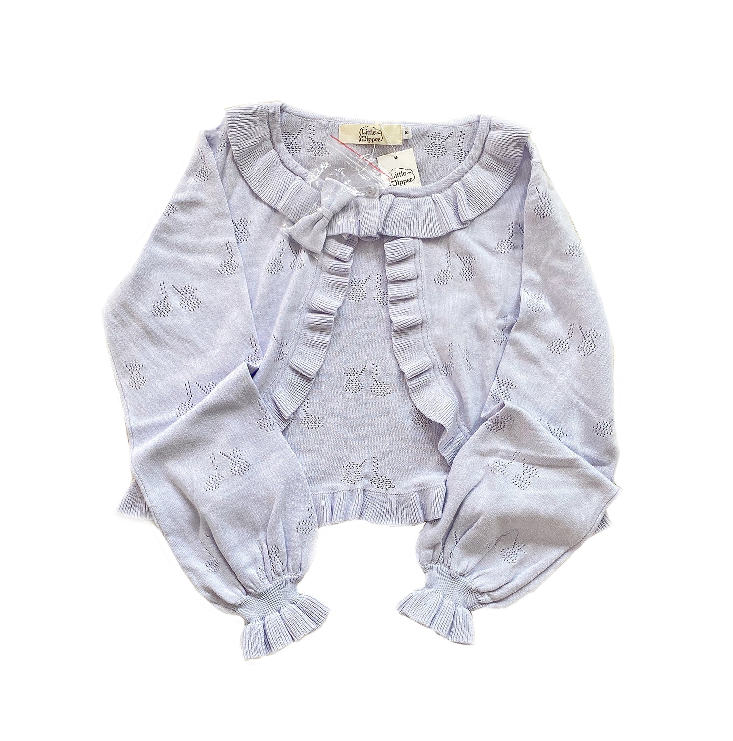 Sweet Lolita Long-Sleeved Cotton Cardigan - image 6
