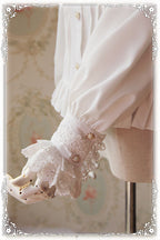Fragrance - Lace Ruffle Pin Tucks Classic Lolita Blouse - image 5