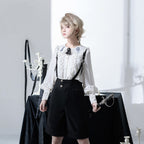 Corroding the Heart - Ouji Lolita Shirt Suspenders Shorts Collection - image 1