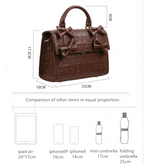 Sweet Heart Embossed Chocolate Lolita Bag - image 6