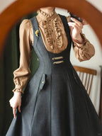 Forest Corridor 10-Panel Bustier Waist-Cinching Lolita JSK - image 12