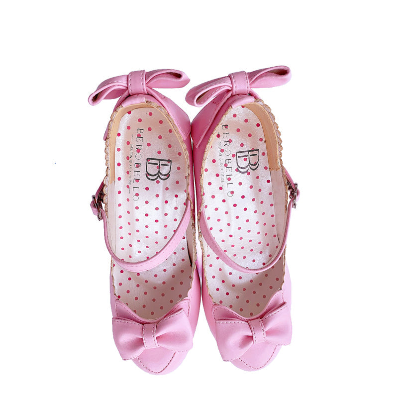 Kawaii Lolita Round Toe Shoes - image 24