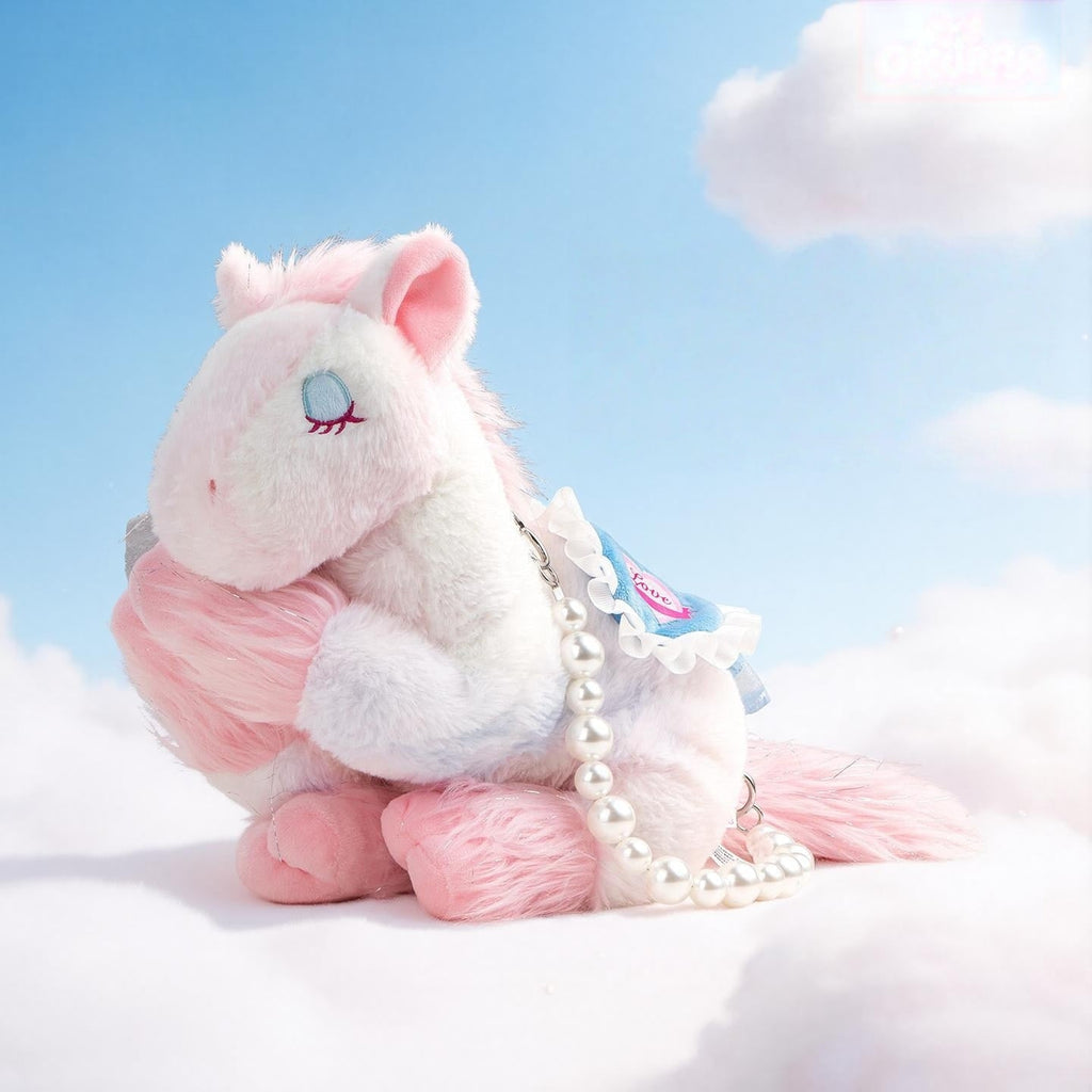 Marshmallow Pony Nini - Plush Crossbody Bag Gift Box Set - image 5