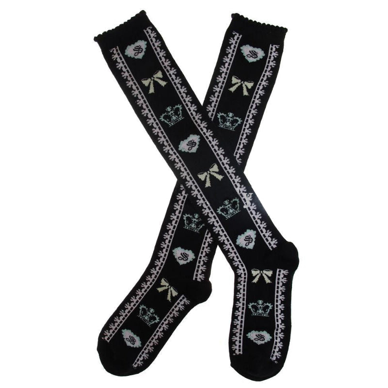 Sweet Lolita Knee Socks Cotton Socks - image 1