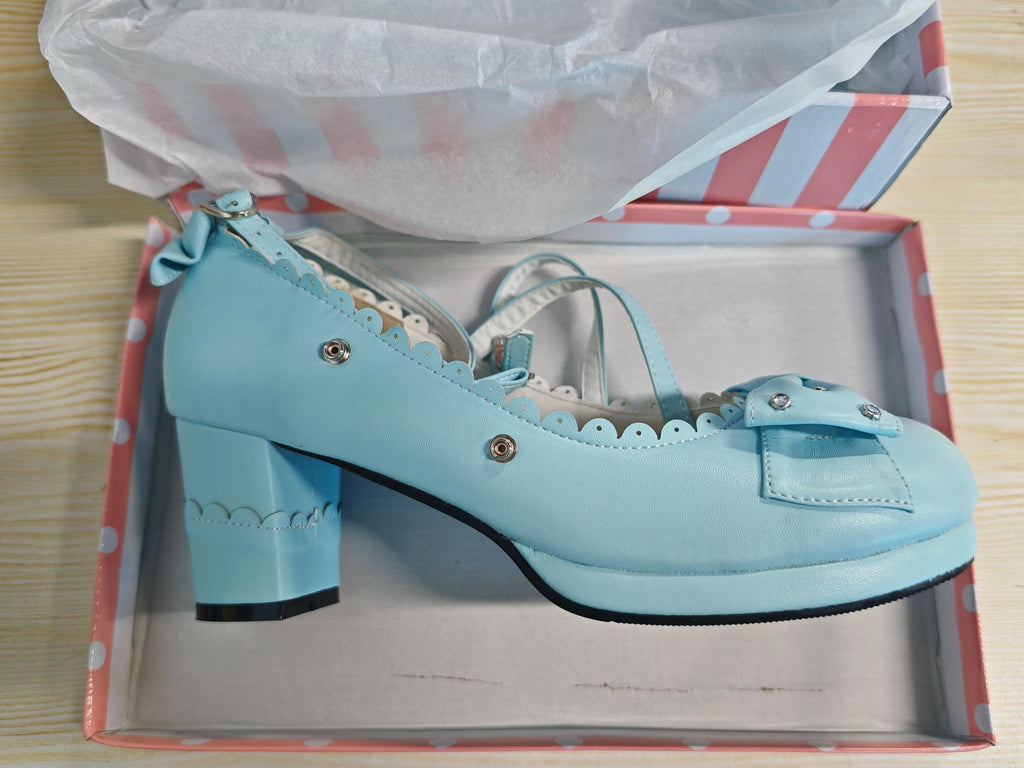 Sweet Lolita High Heel Handmade Shoes - image 50