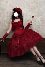 The Summer Waves Sparkle - Classic Lolita Top & Skirt Set - image 17