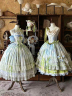 Giverny Spring Day - Elegant Fairy Lolita JSK Collection - image 5