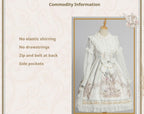 Chiffon Classic Lolita OP Dress, Long Sleeve - image 15