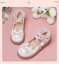 Sweet Bunny - Sweet Lolita Flat Shoes with Ear and Bow Decorations - image 9