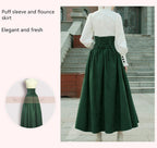 Magic Academy - Retro Elegant Lolita Blouse and Skirt Set - image 14