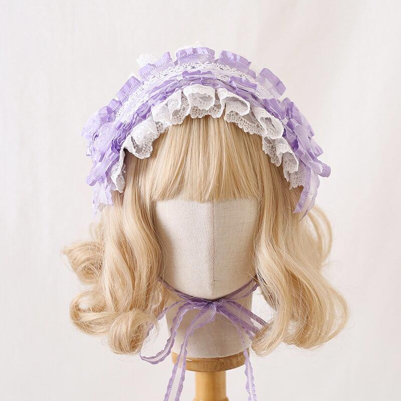 Mood Limited - Elegant Lolita Headdress Bow Lace KC - image 10