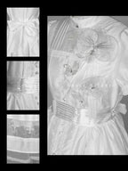 Ghost Orchid - Gothic Lolita OP Dress, Embroidered Cross - image 9