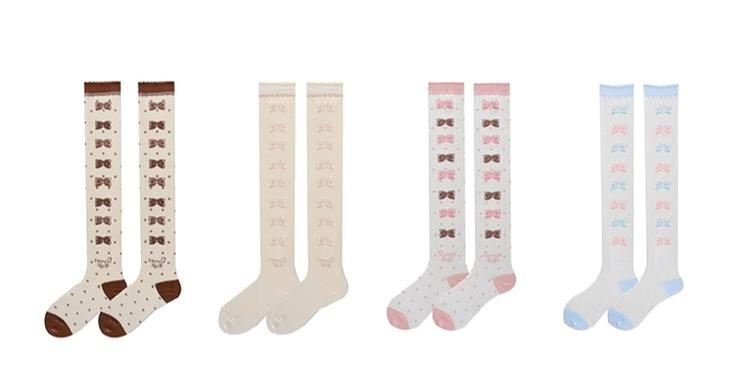 Winter Lolita Thigh High Socks Slim Leg Socks - image 13