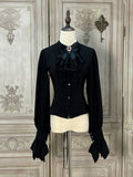 Bowknot Jabot Shirt for Gothic Lolita - Miss Point - image 1