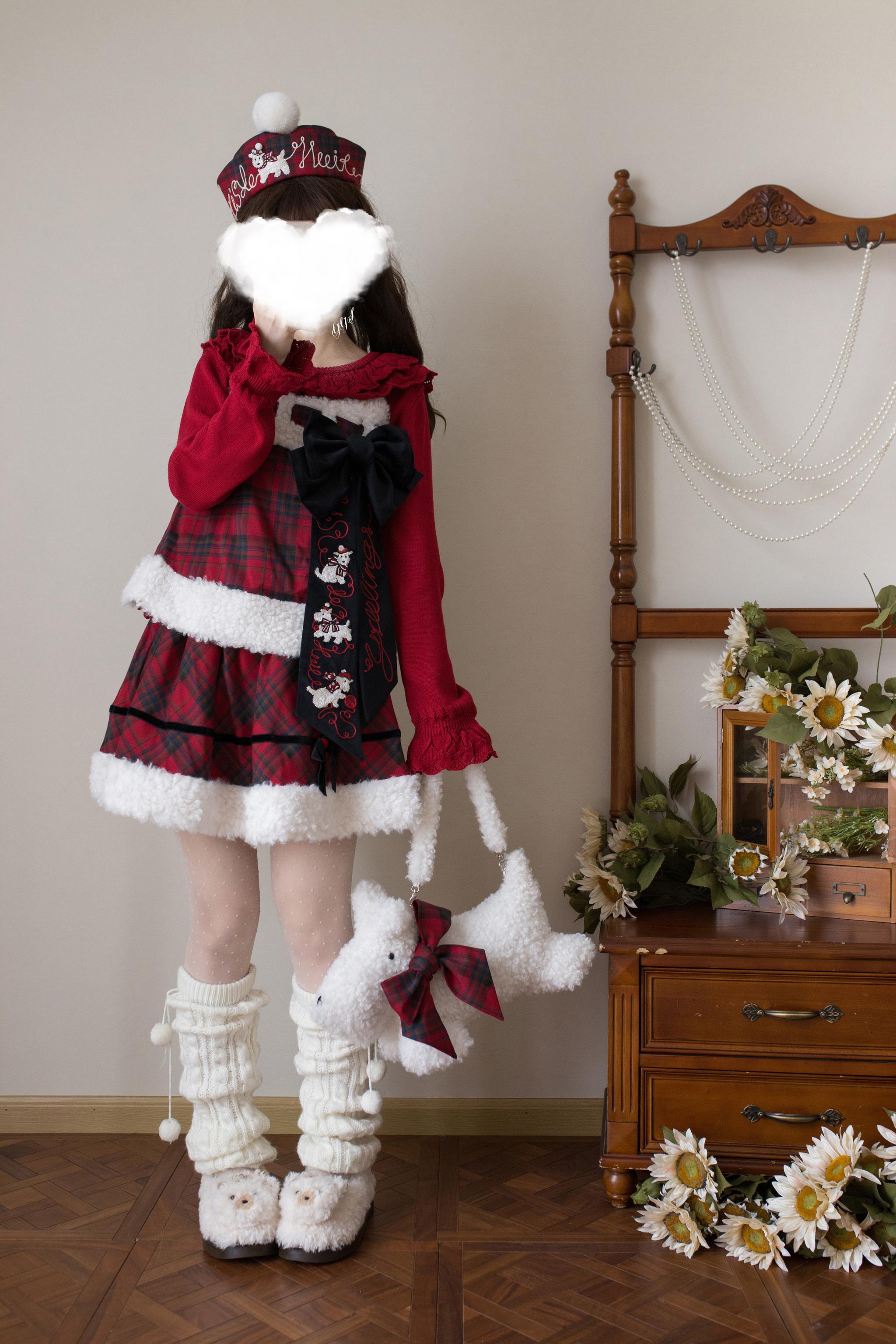 Nana - Sweet Lolita Sweater, Detachable Bow - image 5