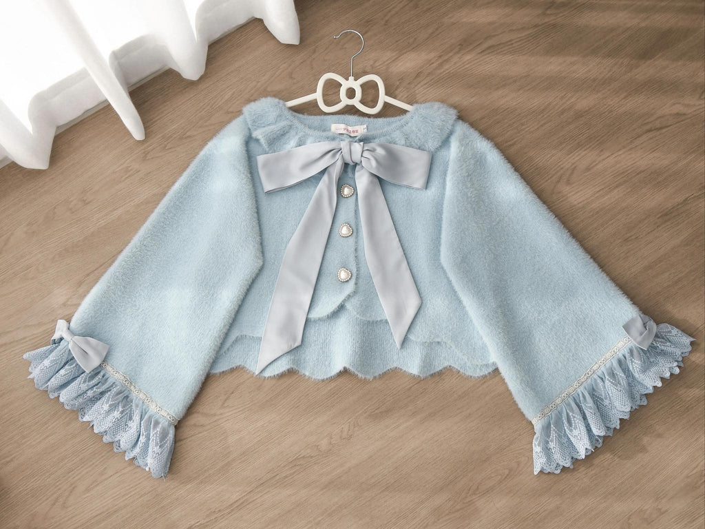 Qian's Letter - Sweet Lolita Winter Cardigan Sweater - image 35