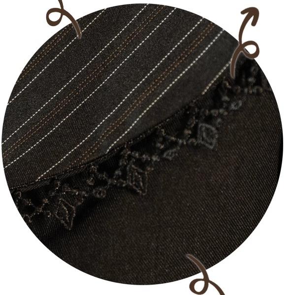 Gothic Lolita Black Cropped Cardigan Jacket - image 43