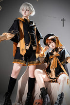 The Choir of the Church Gothic Ouji Blouse, Shorts and Cape Set - image 9