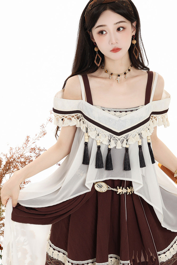 Dream of the Wilderness Sweet Lolita JSK Dress Set - image 13