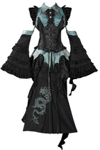 Sky Dragon Gothic Oriental Lolita Skirt Set - image 3