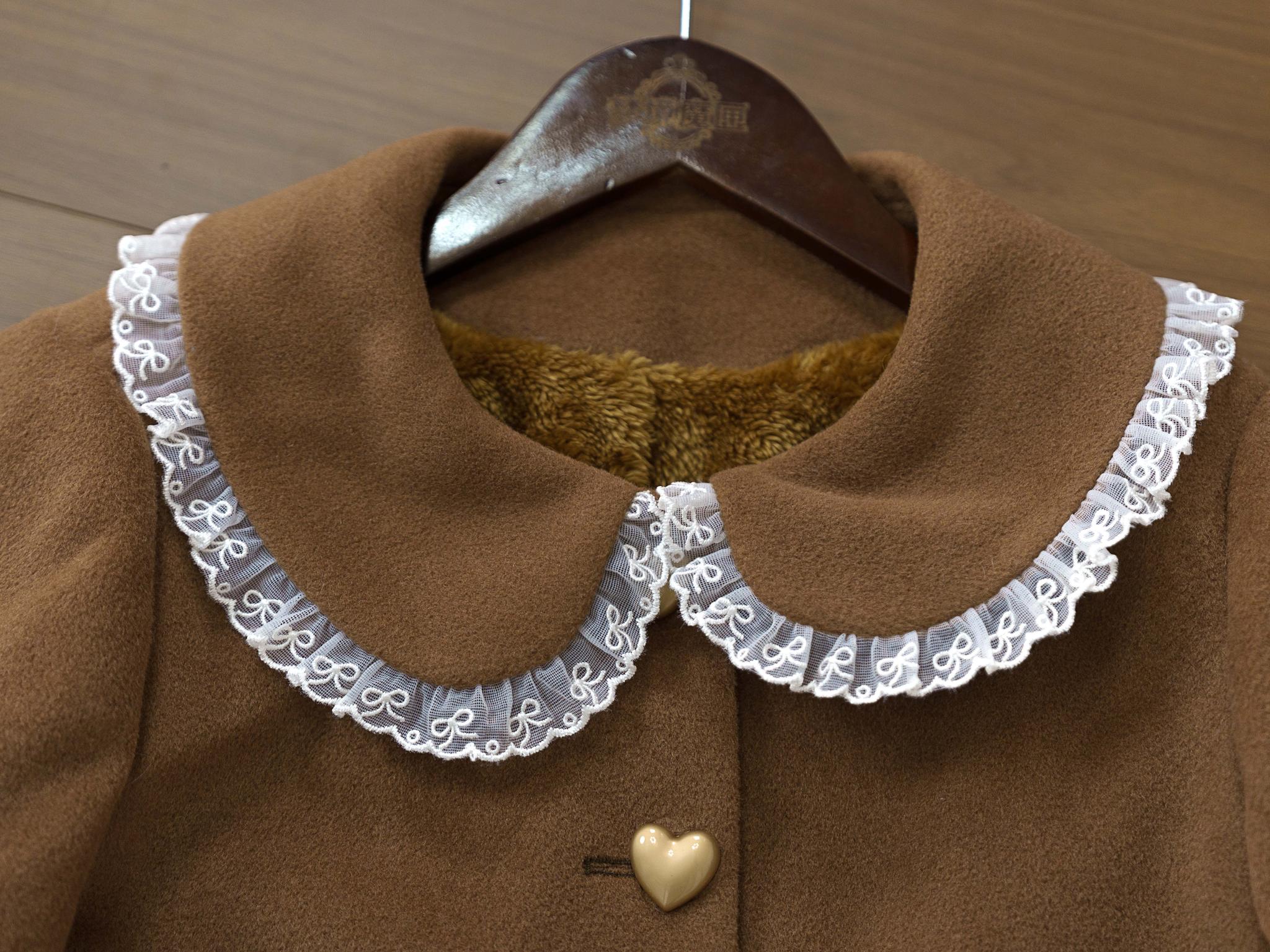 Milk Puff - Winter Fleece-Lined Sweet Lolita Coat, Detachable Collar Collection - image 30