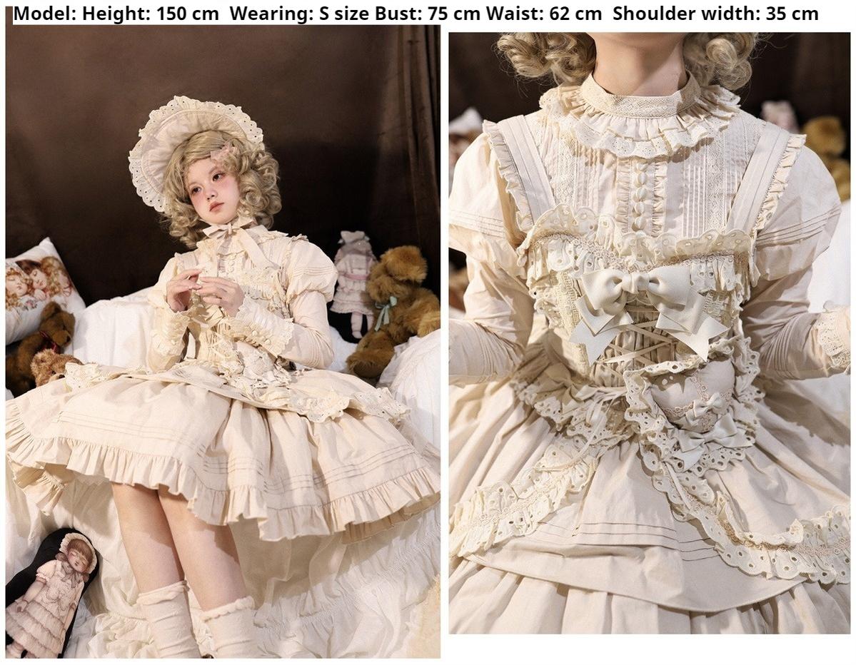 Halloween Gothic Lolita Short JSK Dress - image 8