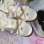 Enthusiastic Ideation - Elegant Lolita Shoes Fleeced Short Martin Boots - image 50