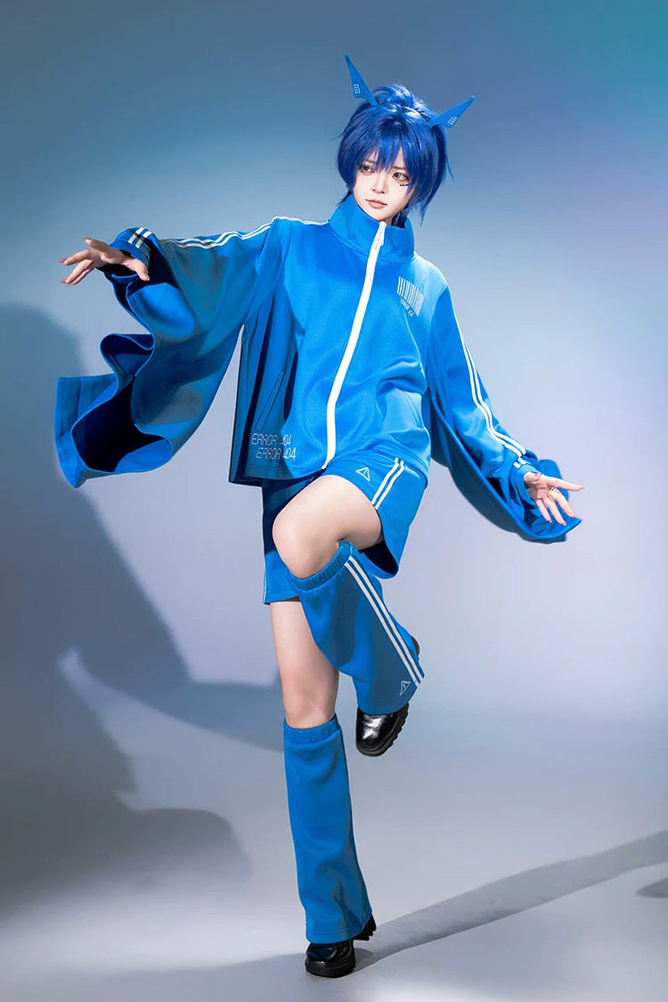 Network Error Gothic Ouji Coat, Shorts and Leg Sleeves Collection - image 7