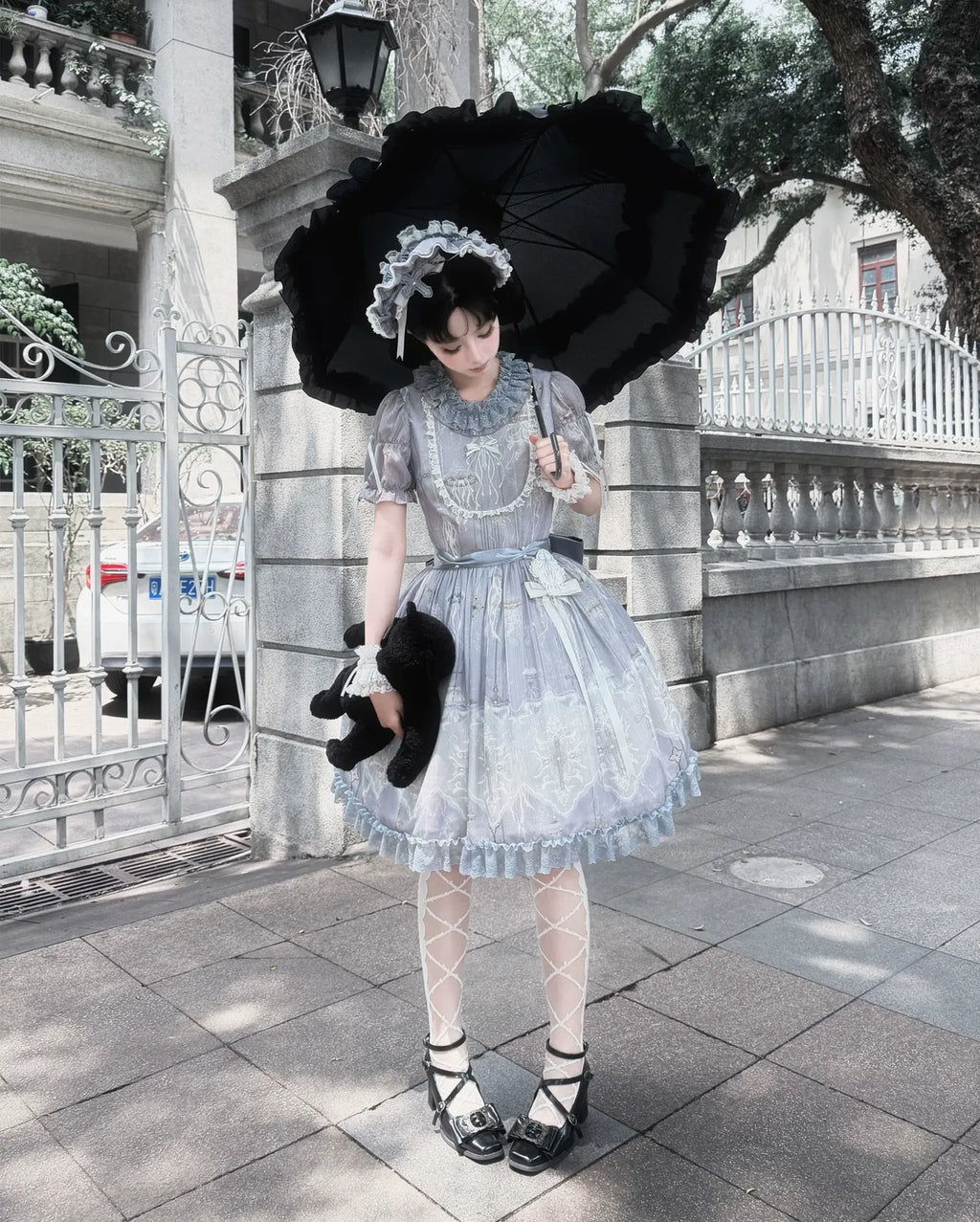 Moonlit Sea Realm - Classic Lolita OP, JSK and Accessories Collection - image 11