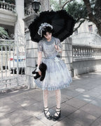 Moonlit Sea Realm - Classic Lolita OP, JSK and Accessories Collection - image 11