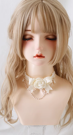 Elegant Lolita Lace Camellia Necklace - image 13