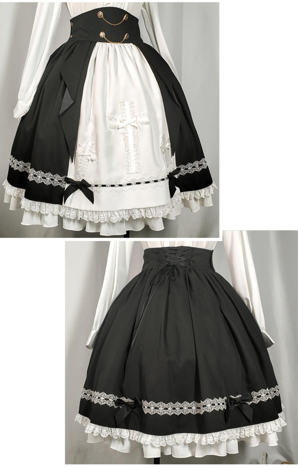 Holy Academy Gothic Prince Lolita Skirt Set - image 26