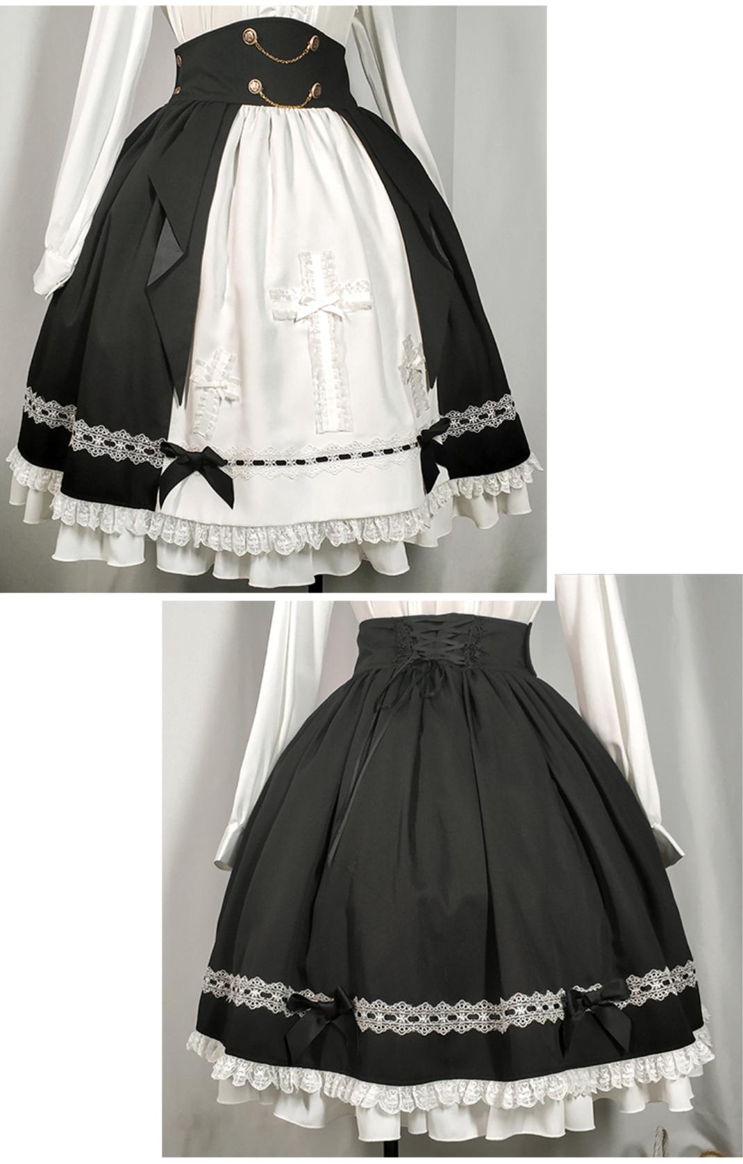 Holy Academy Gothic Prince Lolita Skirt Set - image 26