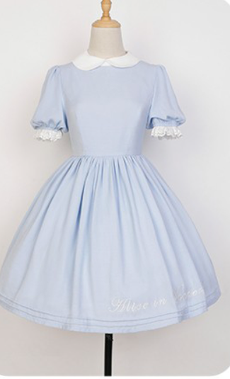 Sweet Alice - Short Sleeves Maid Lolita OP - image 35